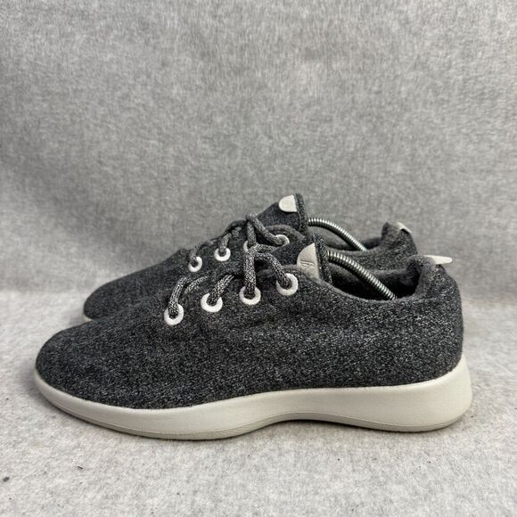 Allbirds Shoes Womens Size 10 Wool Runners WR Grey White Athletic Casual Sneaker - Picture 1 of 10
